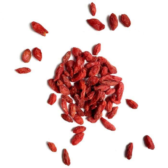 Goji-Beeren sind reich an Vitaminen und Mineralstoffen, eine der nahrhaftesten Früchte der Welt.